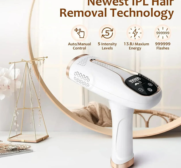 At-Home Permanent Hair Removal Device for Whole Body