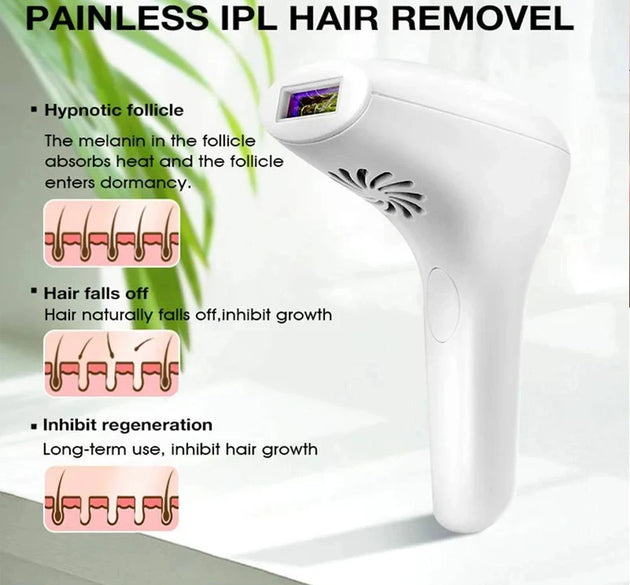 IPL Laser Hair Removal Device for Women with 990000 Flashes